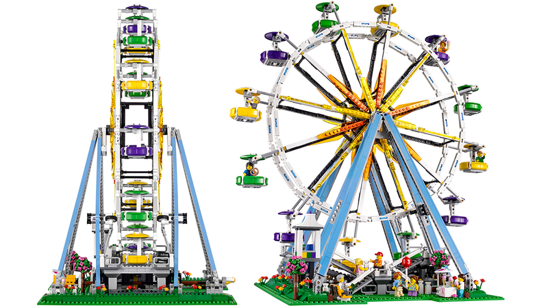 Illustration for article titled Lego's new Ferris Wheel will make you nostalgic for a carnival